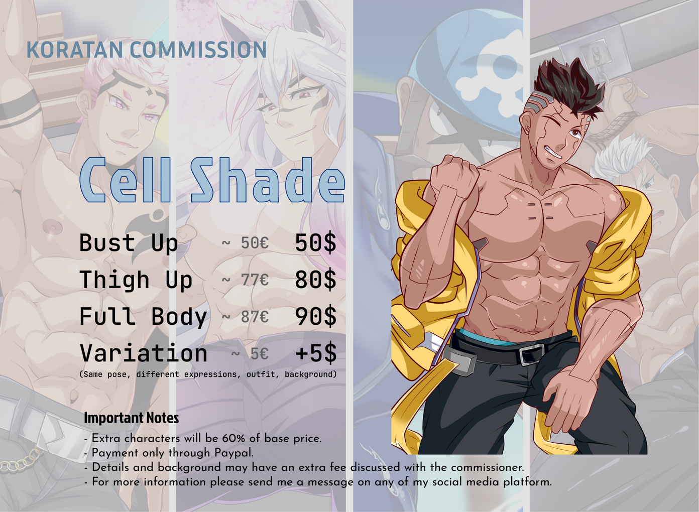 Cell Shade Prices